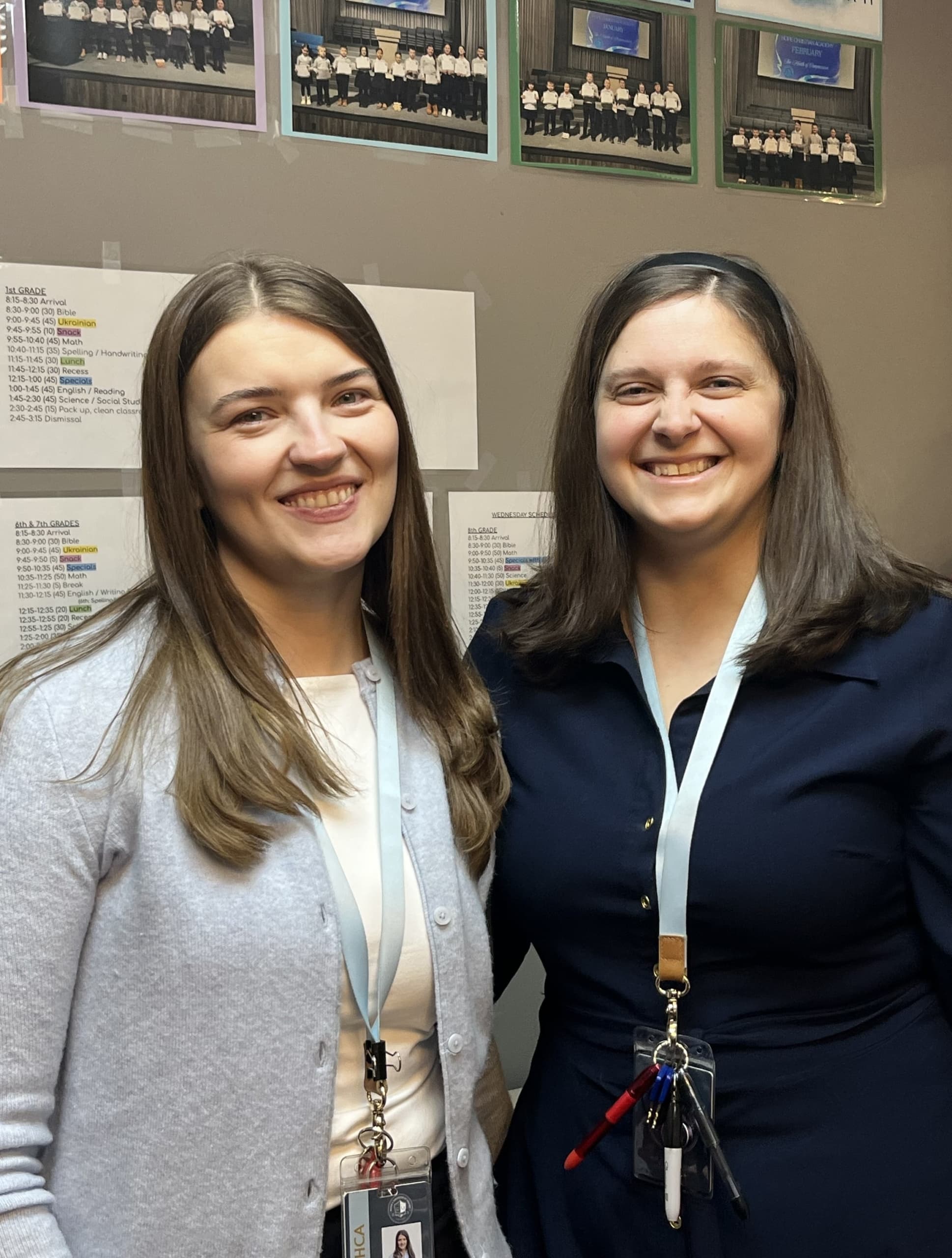 Teachers at Hope Christian Academy